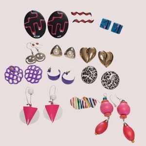 Vintage Earrings Lot